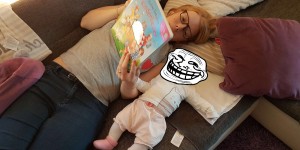Beitragsbild des Blogbeitrags Warum man als Mama zur Psychopathin mutiert #1