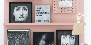 Beitragsbild des Blogbeitrags DIY Idee: Eine mobile Bilderwand zum Selberbauen