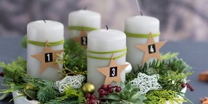 Beitragsbild des Blogbeitrags DIY | Naturkranz für den Advent