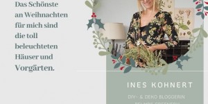 Beitragsbild des Blogbeitrags ADVENT-SPECIAL: Weihnachten bei DIY- und Deko-Bloggerin Ines Kohnert 