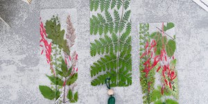 Beitragsbild des Blogbeitrags Nie wieder Eselsohren: Florale DIY Lesezeichen mit echten Blumen selber machen