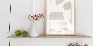 Beitragsbild des Blogbeitrags Neuer (Kreide) Look für alte Ikea Vintage Kerzenständer 