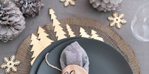 Beitragsbild des Blogbeitrags Kreativ-Adventskalender #19: Tischdeko-Ideen mit Holzscheiben