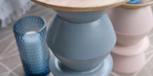 Beitragsbild des Blogbeitrags Zeit für draußen: Einfache DIY Beistelltische für Terrasse, Garten und Balkon selber bauen