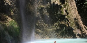 Beitragsbild des Blogbeitrags Philippinen Cebu: Von Oslob zu den Kawasan Falls in Badian 