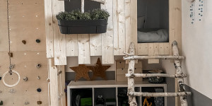 Beitragsbild des Blogbeitrags Bauplan: Kinderspielhaus indoor