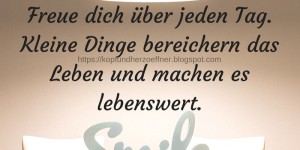 Beitragsbild des Blogbeitrags Heute schon gefreut?