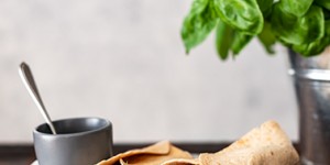 Beitragsbild des Blogbeitrags Einfache Burritos mit Rindfleisch-Bohnenfüllung