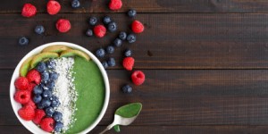Beitragsbild des Blogbeitrags Grüne Smoothie Bowl – einfach und gesund