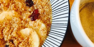 Beitragsbild des Blogbeitrags Amaranth-Frühstücksbrei 