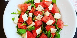 Beitragsbild des Blogbeitrags Wassermelone trifft Pecorino 