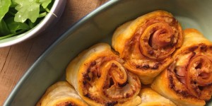 Beitragsbild des Blogbeitrags Pizzaschnecken