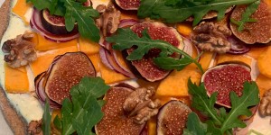 Beitragsbild des Blogbeitrags Hokkaido-Feigen-Flammkuchen 