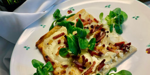 Beitragsbild des Blogbeitrags Flammkuchen