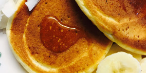 Beitragsbild des Blogbeitrags Frühstück-Pancakes 