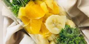 Beitragsbild des Blogbeitrags Grüner Muntermacher-Smoothie