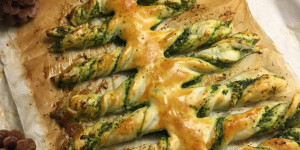 Beitragsbild des Blogbeitrags Pesto-Weihnachtsbaum