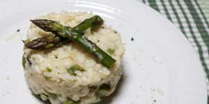 Beitragsbild des Blogbeitrags Risotto agli Asparagi (Spargelrisotto) 