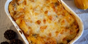Beitragsbild des Blogbeitrags Lasagne vegetariana (Gemüselasagne)