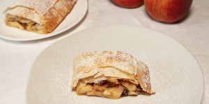 Beitragsbild des Blogbeitrags Wiener Apfelstrudel