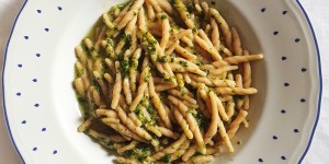 Beitragsbild des Blogbeitrags Trofie mit Pesto 