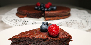 Beitragsbild des Blogbeitrags Schoko-Chili-Torte