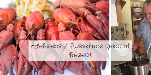 Beitragsbild des Blogbeitrags Edelkrebs / Flusskrebs gekocht – Rezept