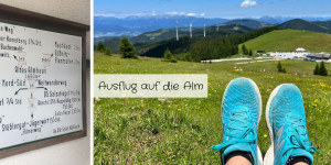 Beitragsbild des Blogbeitrags Ausflug auf die Alm