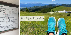 Beitragsbild des Blogbeitrags Ausflug auf die Alm 