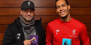 Beitragsbild des Blogbeitrags Doppelauszeichnung: Klopp und van Dijk räumen im Dezember ab 