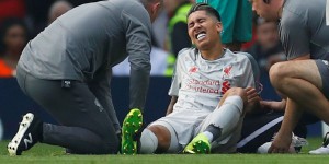 Beitragsbild des Blogbeitrags Glück im Unglück für Roberto Firmino – Einsatz gegen Watford möglich 