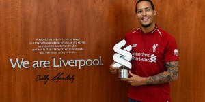 Beitragsbild des Blogbeitrags Virgil van Dijk zum Spieler des Monats Februar gewählt 