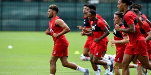 Beitragsbild des Blogbeitrags Liverpool: Abschlusstraining vor dem Spiel gegen Borussia Dortmund 