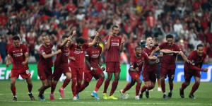 Beitragsbild des Blogbeitrags Liverpool 5:4 Chelsea FC: Reds gewinnen UEFA Super Cup im Elfmeterschießen 