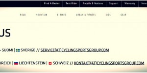 Beitragsbild des Blogbeitrags Kommunikation mit Cannondale: Daumen runter!