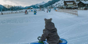 Beitragsbild des Blogbeitrags Familien-Erlebniswiese Fischbacher in Großarl in Ski amadé 