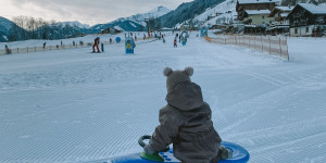 Beitragsbild des Blogbeitrags Familien-Erlebniswiese Fischbacher in Großarl in Ski amadé
