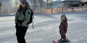 Beitragsbild des Blogbeitrags Skifahren mit Kindern lernen in Ski amadé 