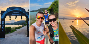 Beitragsbild des Blogbeitrags Badehose & Laufschuhe am Wörthersee