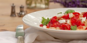Beitragsbild des Blogbeitrags Risotto caprese 