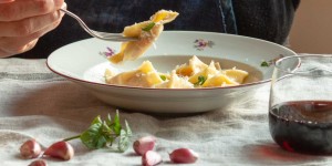 Beitragsbild des Blogbeitrags RAVIOLI ZUCCA e NOCCIOLE al profumo di menta