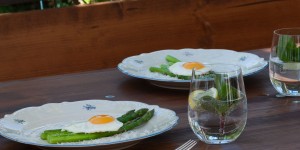 Beitragsbild des Blogbeitrags Spargel nach Mailänder Art
