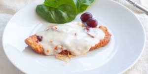 Beitragsbild des Blogbeitrags Hühnerfilet in Parmesankruste
