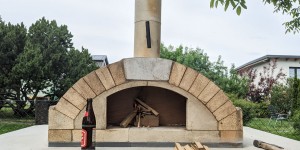 Beitragsbild des Blogbeitrags Pizza-Holzofen im Garten 