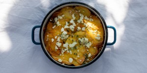 Beitragsbild des Blogbeitrags Omas Kartoffellasagne