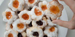 Beitragsbild des Blogbeitrags Butterplätzchen mit Herz
