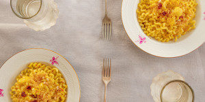 Beitragsbild des Blogbeitrags Blumenkohl-Pasta alla palermitana 