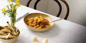 Beitragsbild des Blogbeitrags Pasta alla zozzona 