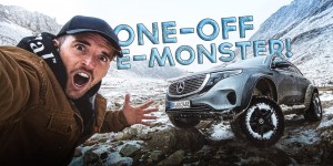 Beitragsbild des Blogbeitrags Mercedes EQC 4×4² – Das elektrische Allrad Monster