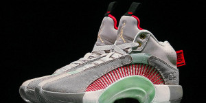 Beitragsbild des Blogbeitrags The CLOT x Air Jordan Retro 35 SP – „Warrior Jade“